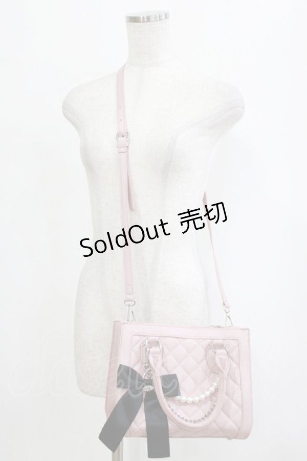 画像1: Lovely Tency / 眞白ありす/ショルダーバッグ  ピンク H-26-01-26-1045-GO-BG-NS-ZH (1)