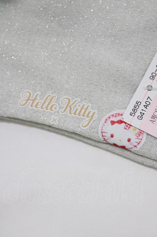 画像2: m petit by misako / ECAMCSキティリボン  シルバー H-26-01-26-1051-LO-ZA-NS-ZH (2)