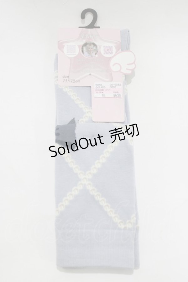 画像1: virally / 星名桜子/ECHSOVKレースアップ  サックス H-26-01-26-1055-PU-ZA-NS-ZH (1)