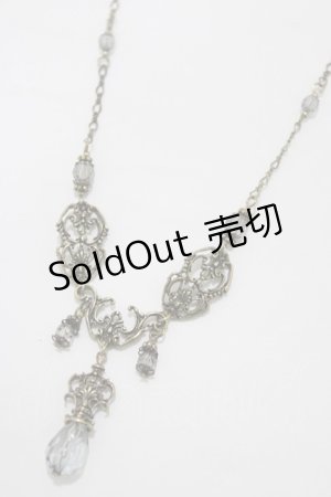 画像: Kurumi Collaboration / マーメイドの涙ネックレス  アンティークゴールド H-26-01-26-1064-GO-AC-NS-ZH