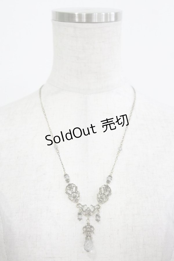 画像2: Kurumi Collaboration / マーメイドの涙ネックレス  アンティークゴールド H-26-01-26-1064-GO-AC-NS-ZH (2)