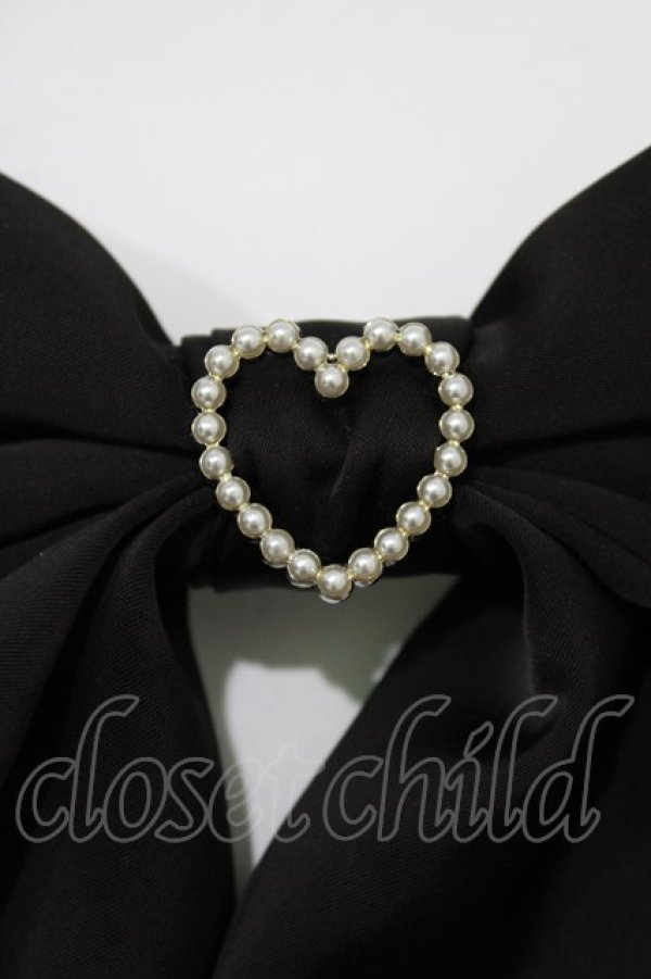 画像2: Lovely Tency / 眞白ありす/バレッタ  ブラック H-26-01-26-1072-GO-AC-NS-ZH (2)