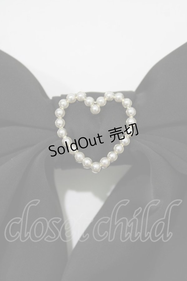 画像2: Lovely Tency / 眞白ありす/バレッタ  ブラック H-26-01-26-1072-GO-AC-NS-ZH (2)