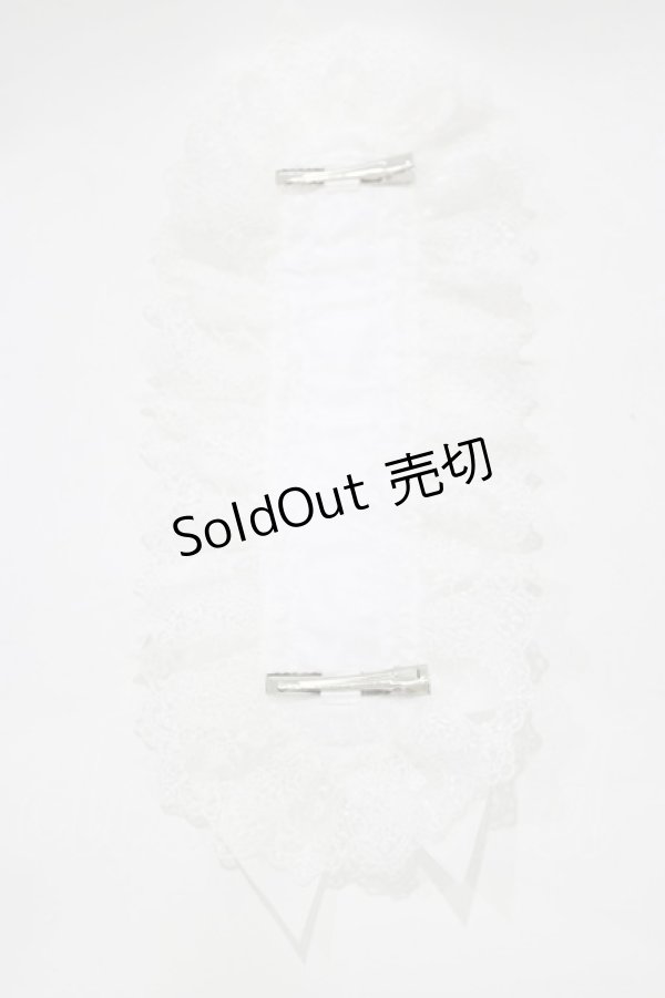 画像4: Lovely Tency / 眞白ありす/ヘッドドレス  オフ H-26-01-26-1075-GO-AC-NS-ZH (4)