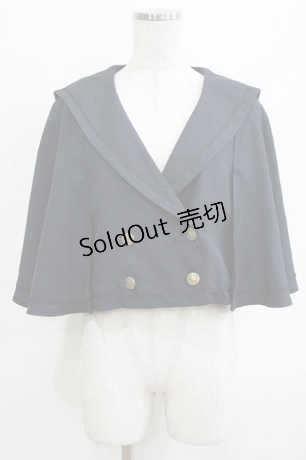 画像1: Kurumi Collaboration / マリンアカデミアケープ  M H-26-01-26-1012-GO-JA-NS-ZH (1)