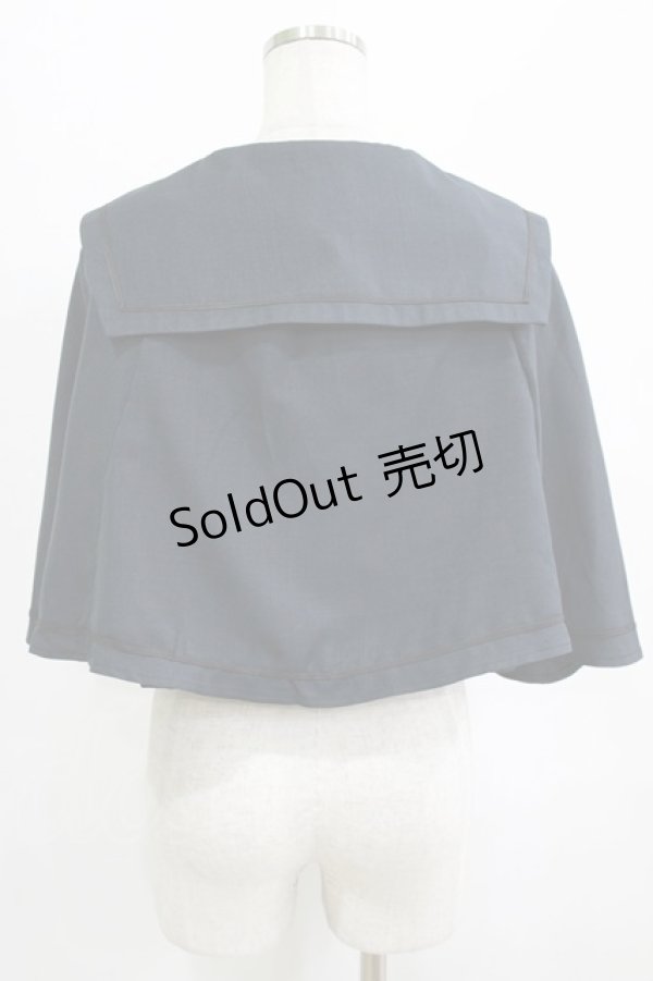 画像3: Kurumi Collaboration / マリンアカデミアケープ  M H-26-01-26-1012-GO-JA-NS-ZH (3)