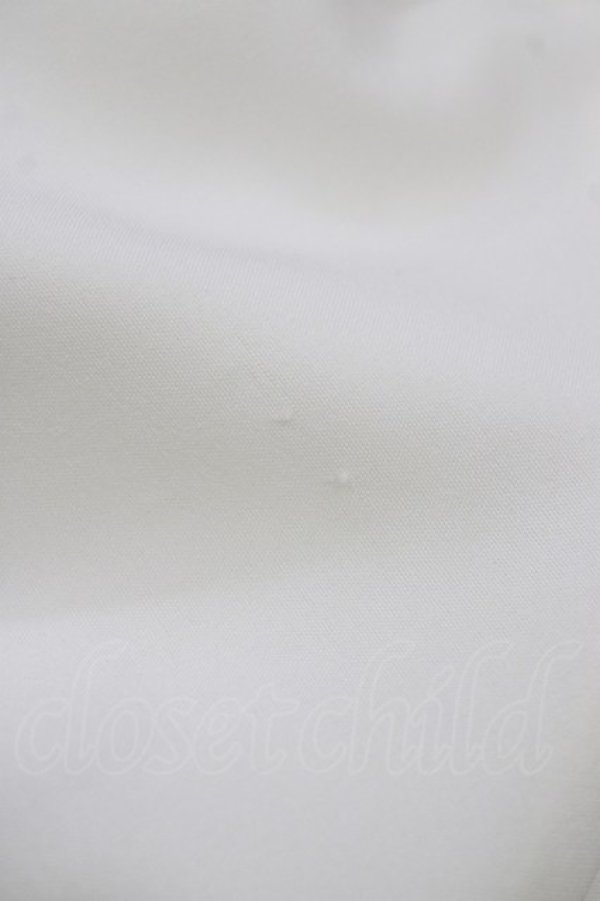 画像6: axes femme POETIQUE / フリルデザインスタンドブラウス M 生成り H-26-01-26-1015-AX-BL-NS-ZH (6)