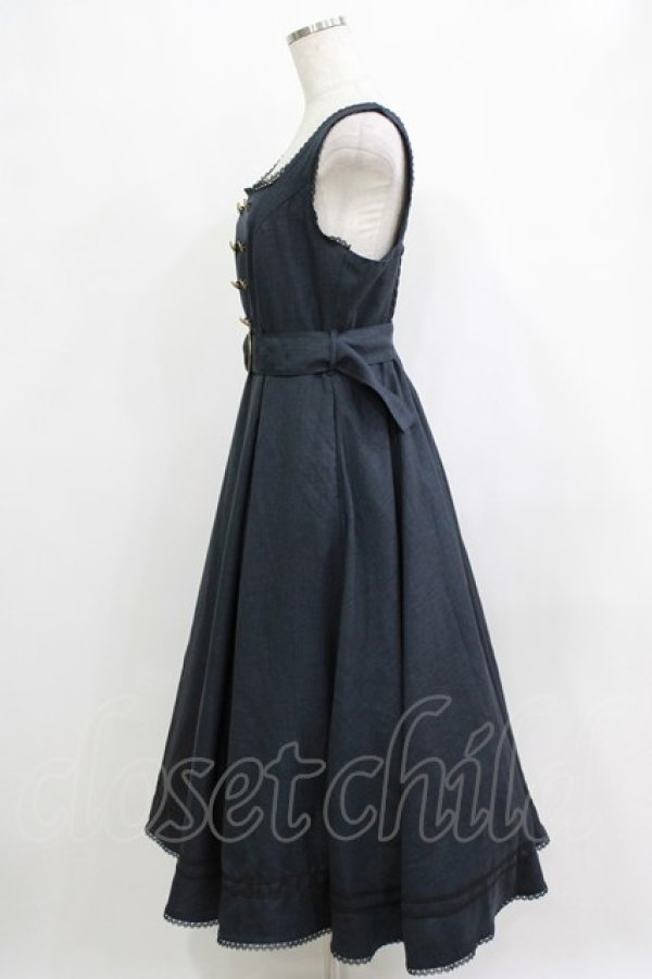 画像2: Kurumi Collaboration / マリンアカデミアジャンパースカート M ネイビー H-26-01-26-1002-GO-OP-NS-ZH (2)