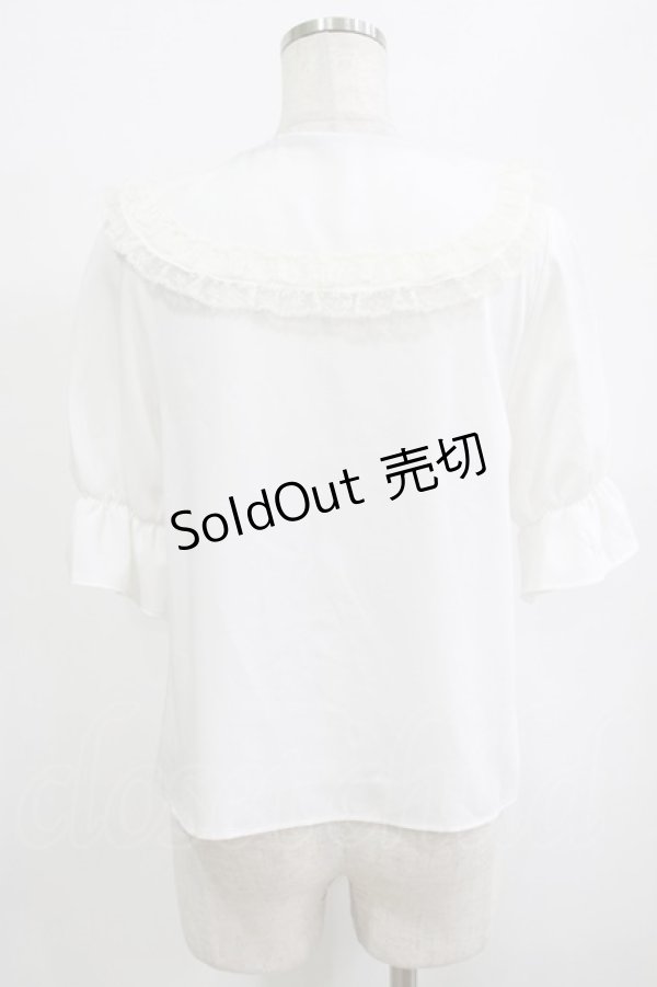 画像3: evelyn / レース襟ブラウス Free オフ H-26-01-26-1021-LO-BL-NS-ZH (3)