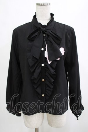 画像: virally / 星名桜子/TT*HOSラッフルBL M ブラック H-26-01-26-1025-PU-BL-NS-ZH