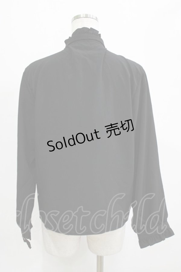 画像3: virally / 星名桜子/TT*HOSラッフルBL M ブラック H-26-01-26-1025-PU-BL-NS-ZH (3)