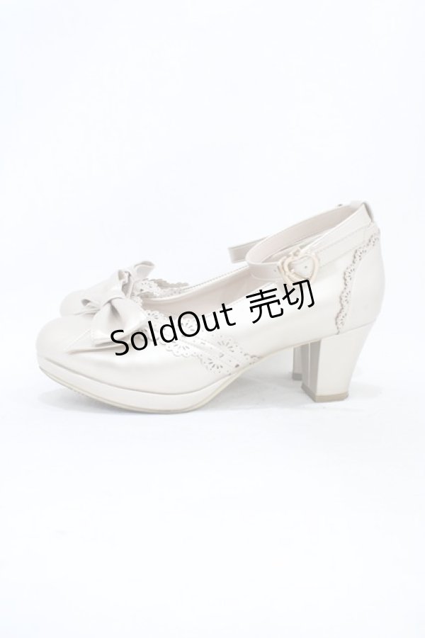 画像2: axes femme kawaii / リボンパンプス L ゴールド H-26-01-26-001-AX-SH-NS-ZH (2)