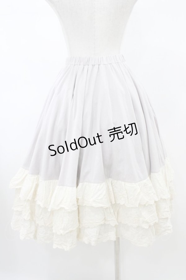 画像2: Favorite / アンダースカート Free グレー H-26-01-26-056-LO-SK-NS-ZH (2)