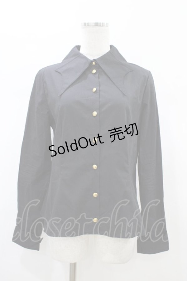 画像1: Angelic Pretty / Horror Batブラウス Free ブラック H-26-01-26-059-AP-BL-NS-ZH (1)