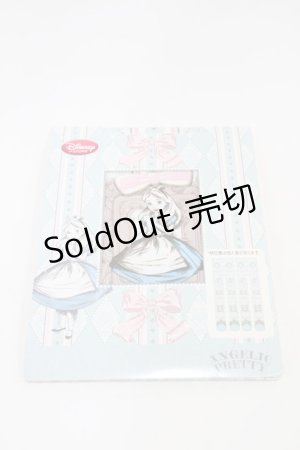 画像: Angelic Pretty / Upside Down Story アリス タイツ  サックス H-26-01-26-008-AP-ZA-NS-ZH