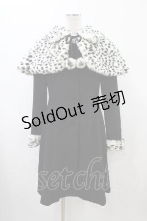 画像: Secret Honey / ケープ付きコート(101匹わんちゃんver.) Free ブラック H-26-01-26-063-CA-CO-NS-ZH