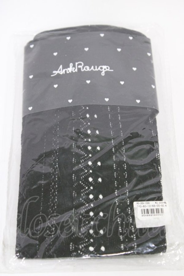 画像1: Ank Rouge / タイツ  ブラック H-26-01-26-009-CA-ZA-NS-ZH (1)