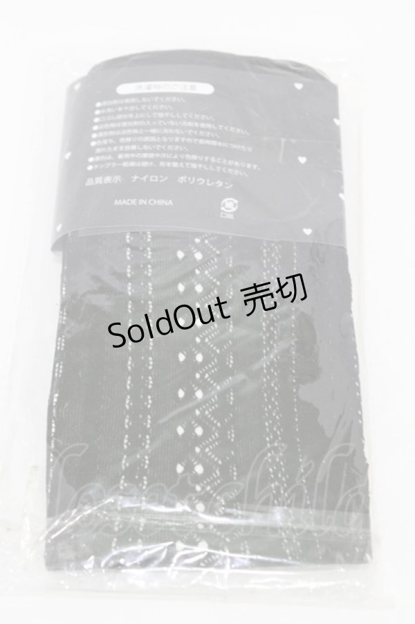 画像2: Ank Rouge / タイツ  ブラック H-26-01-26-009-CA-ZA-NS-ZH (2)