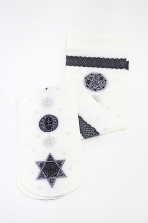 画像: Angelic Pretty / Magic Amuletオーバーニー  オフ H-26-01-26-010-AP-ZA-NS-ZH