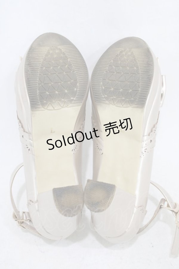 画像3: axes femme kawaii / リボンパンプス L ゴールド H-26-01-26-001-AX-SH-NS-ZH (3)