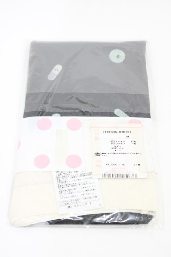 画像2: Angelic Pretty / Fancyホスピタルタイツ  ブラック H-26-01-26-011-AP-ZA-NS-ZH (2)