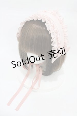 画像: metamorphose / ピンタックヘッドドレス  ピンク H-26-01-26-013-ME-AC-NS-ZH