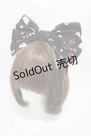 画像: Angelic Pretty / Star Night Theaterカチューシャ  ブラック H-26-01-26-014-AP-AC-NS-ZH