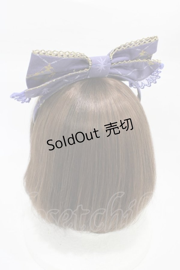 画像2: Angelic Pretty / Crystal Dream Carnival Special Setのカチューシャ  ブルー H-26-01-26-015-AP-AC-NS-ZH (2)