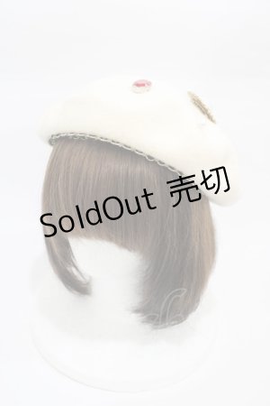 画像: Angelic Pretty / Noble Collectionベレー  オフ H-26-01-26-017-AP-AC-NS-ZH