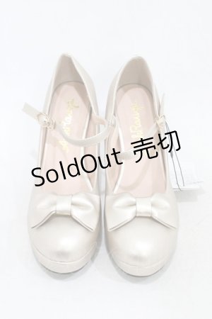 画像: Ank Rouge / リボンパンプス L ゴールド H-26-01-26-002-CA-SH-NS-ZH