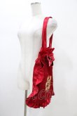 画像2: Angelic Pretty / Emblemサテントートバッグ  レッド H-26-01-26-022-AP-BG-NS-ZH (2)