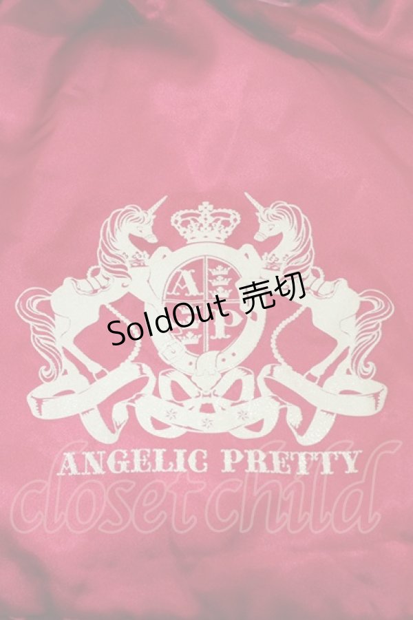 画像3: Angelic Pretty / Emblemサテントートバッグ  レッド H-26-01-26-022-AP-BG-NS-ZH (3)