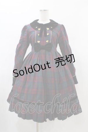 画像: Angelic Pretty / Modern StudentワンピースSet Free ワイン H-26-01-26-026-AP-OP-NS-ZH