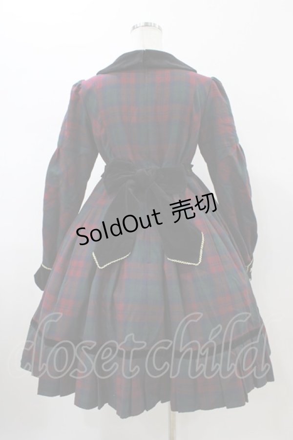 画像2: Angelic Pretty / Modern StudentワンピースSet Free ワイン H-26-01-26-026-AP-OP-NS-ZH (2)