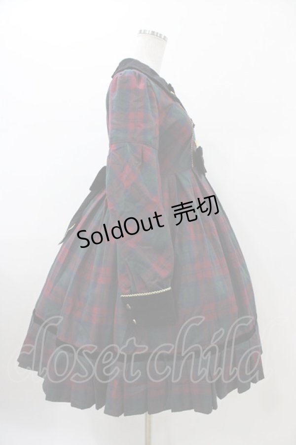 画像3: Angelic Pretty / Modern StudentワンピースSet Free ワイン H-26-01-26-026-AP-OP-NS-ZH (3)