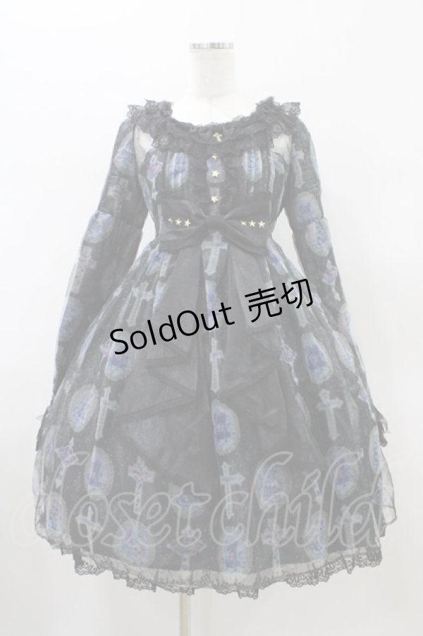 画像1: Angelic Pretty / Milky Crossワンピース Free ブラック H-26-01-26-029-AP-OP-NS-ZH (1)