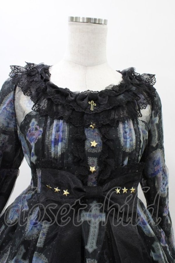 画像4: Angelic Pretty / Milky Crossワンピース Free ブラック H-26-01-26-029-AP-OP-NS-ZH (4)