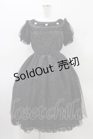 画像: Angelic Pretty / Dolly Damaskワンピース Free ブラック H-26-01-26-030-AP-OP-NS-ZH