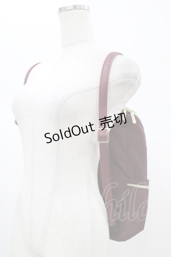 画像2: m petit by misako / NINA'Sコラボリュック  ワイン H-26-01-27-042-LO-BG-NS-ZH (2)