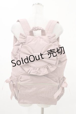 画像: m petit by misako / TT AM リボンフラップ リュックサック  ピンク H-26-01-27-043-LO-BG-NS-ZH