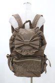 画像1: m petit by misako / TT AM リボンフラップ リュックサック  ブラウン H-26-01-27-044-LO-BG-NS-ZH (1)