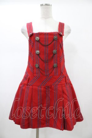 画像: Angelic Pretty / クラシカルレジメンサロペット Free ワイン H-26-01-27-046-AP-OP-NS-ZH