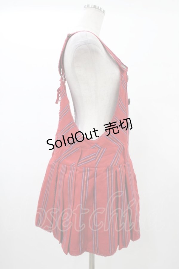 画像3: Angelic Pretty / クラシカルレジメンサロペット Free ワイン H-26-01-27-046-AP-OP-NS-ZH (3)