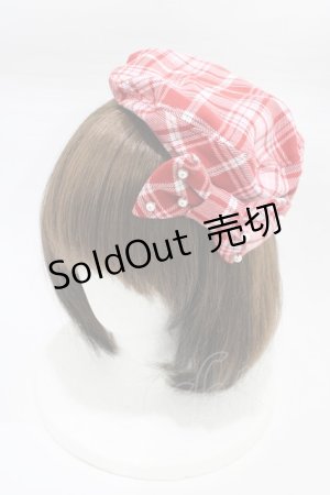 画像: Angelic Pretty / ドルチェタータンミニベレー  レッド H-26-01-27-005-AP-AC-NS-ZH