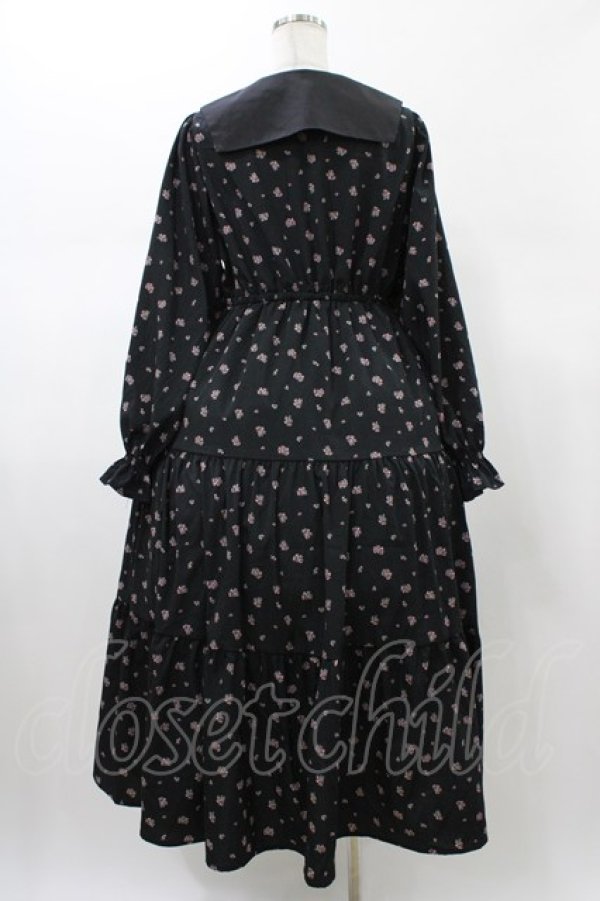 画像2: m petit by misako / TT*AOKハナセーラーOP M ブラック H-26-01-27-048-LO-OP-NS-ZH (2)