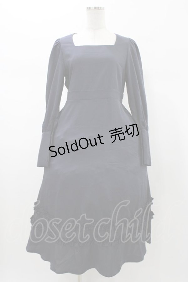 画像3: FLC / MINA*ケープワンピース M ネイビー H-26-01-27-050-0-OP-NS-ZH (3)