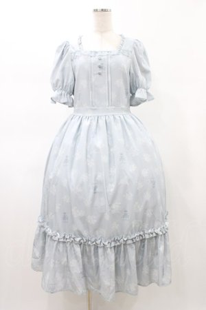 画像: m petit by misako / AOKハナガラスクエアワンピース M サックス H-26-01-27-052-LO-OP-NS-ZH