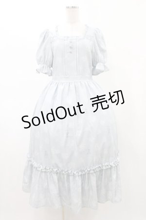 画像: m petit by misako / AOKハナガラスクエアワンピース M サックス H-26-01-27-052-LO-OP-NS-ZH