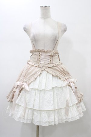 画像: Amavel / サス付き前後シャーリングスカート Free ピンク H-26-01-27-060-CA-SK-NS-ZH