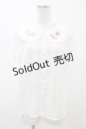 画像: Amavel / Funny Bunny Icecreamブラウス Free オフ H-26-01-27-067-CA-BL-NS-ZH